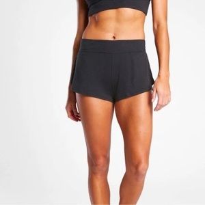 Athleta well rested rib sleep shorts nwt